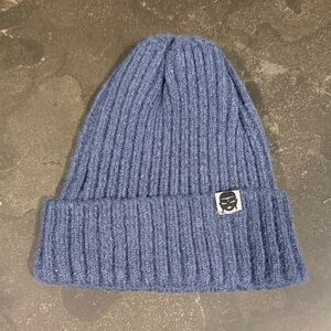 Slightly Buddha Cozy Blue Knit Beanie- NWOT
